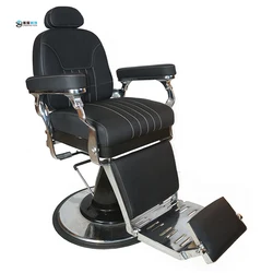 Foshan salon furniture leisure barbershop chairs classic heavy duty portable barber chairs