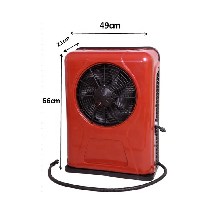 Hot sell Intelligent  battery powered DC 24V volt Electric Air Conditioner/Truck tractor Caravan  Air Conditioner
