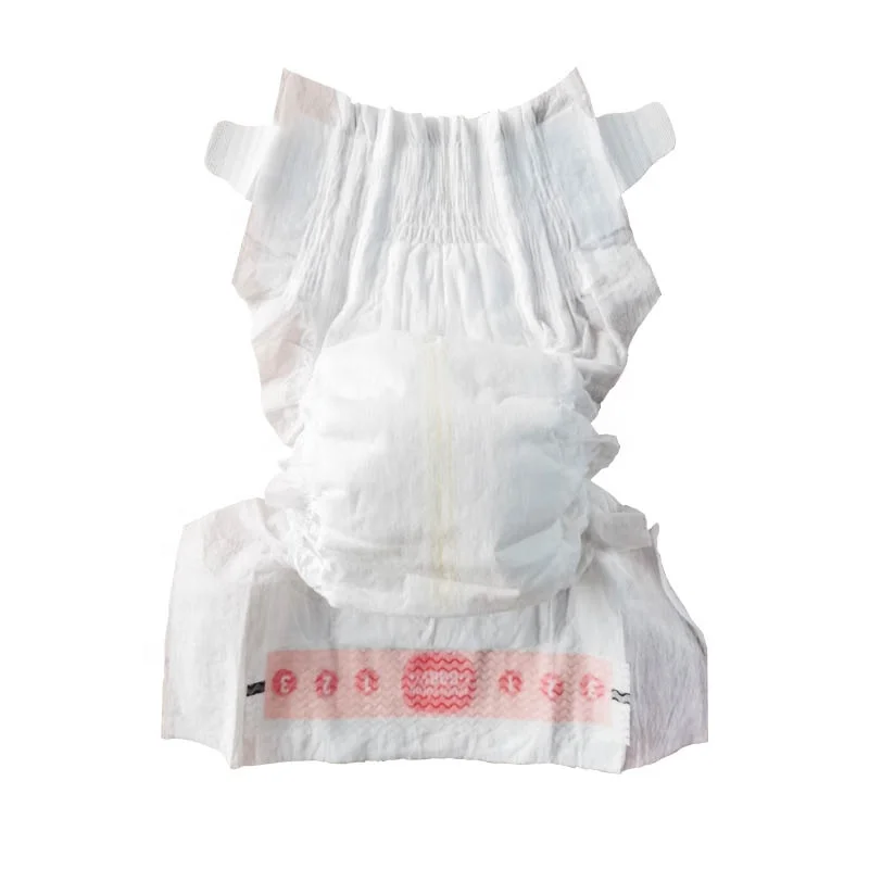 Super absorbent diapers cotton material soft baby diaper nappies in bales china factory
