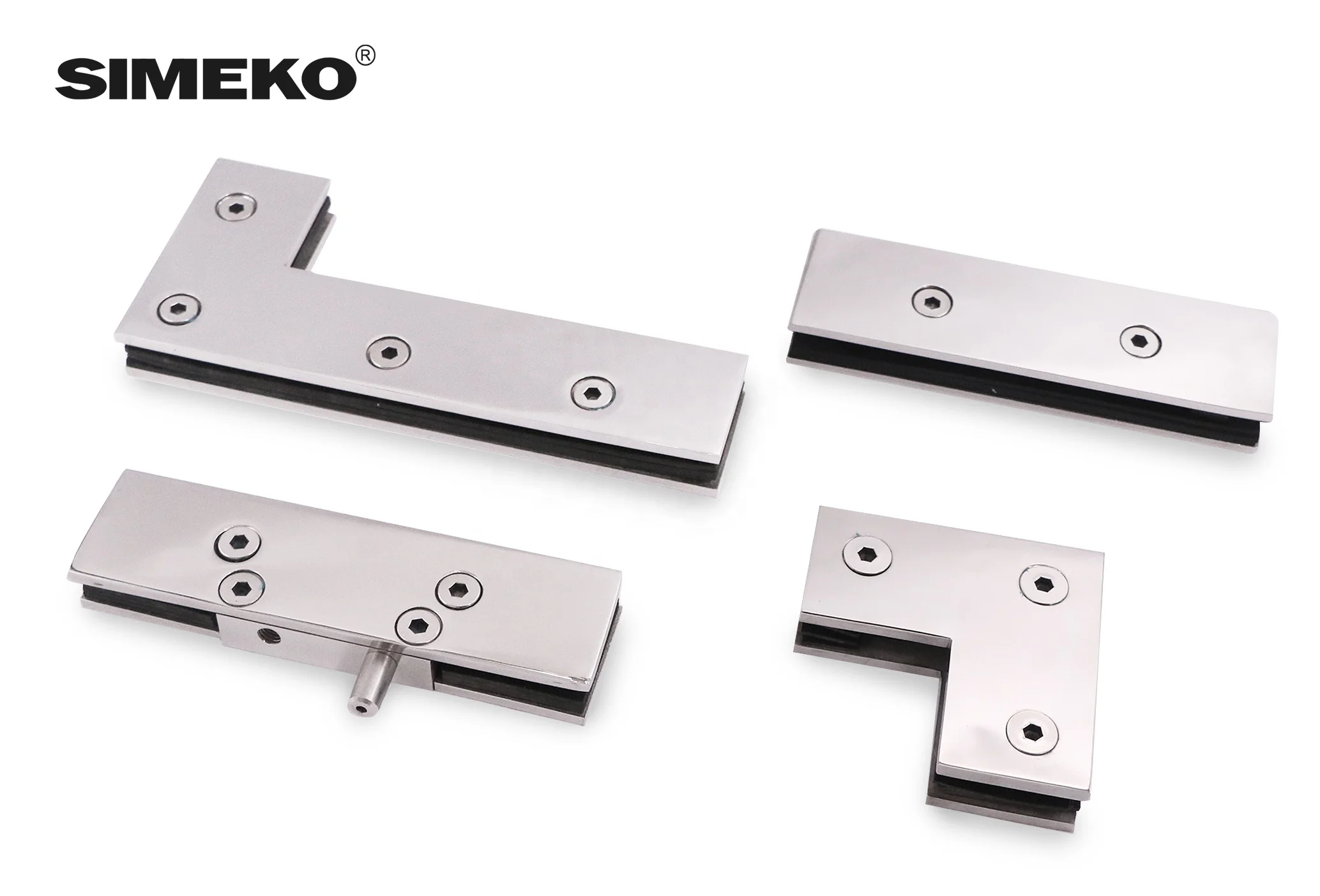 Factory Tempered Glass Door & Window Accessories Patch Fitting glass door top clamp hardware