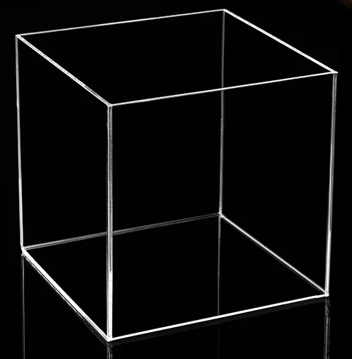 Extra Large Stackable Transparent Drop Front Acrylic  Basketball  Box Plastic Storage  Box