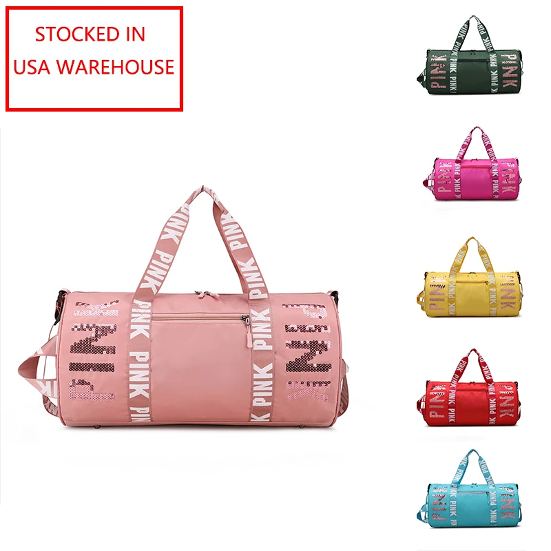 Fashion Black Quilted Luxury Spinnanight Tote Overnight Bags Large Customized Womens Travel Duffle Weekender Bag