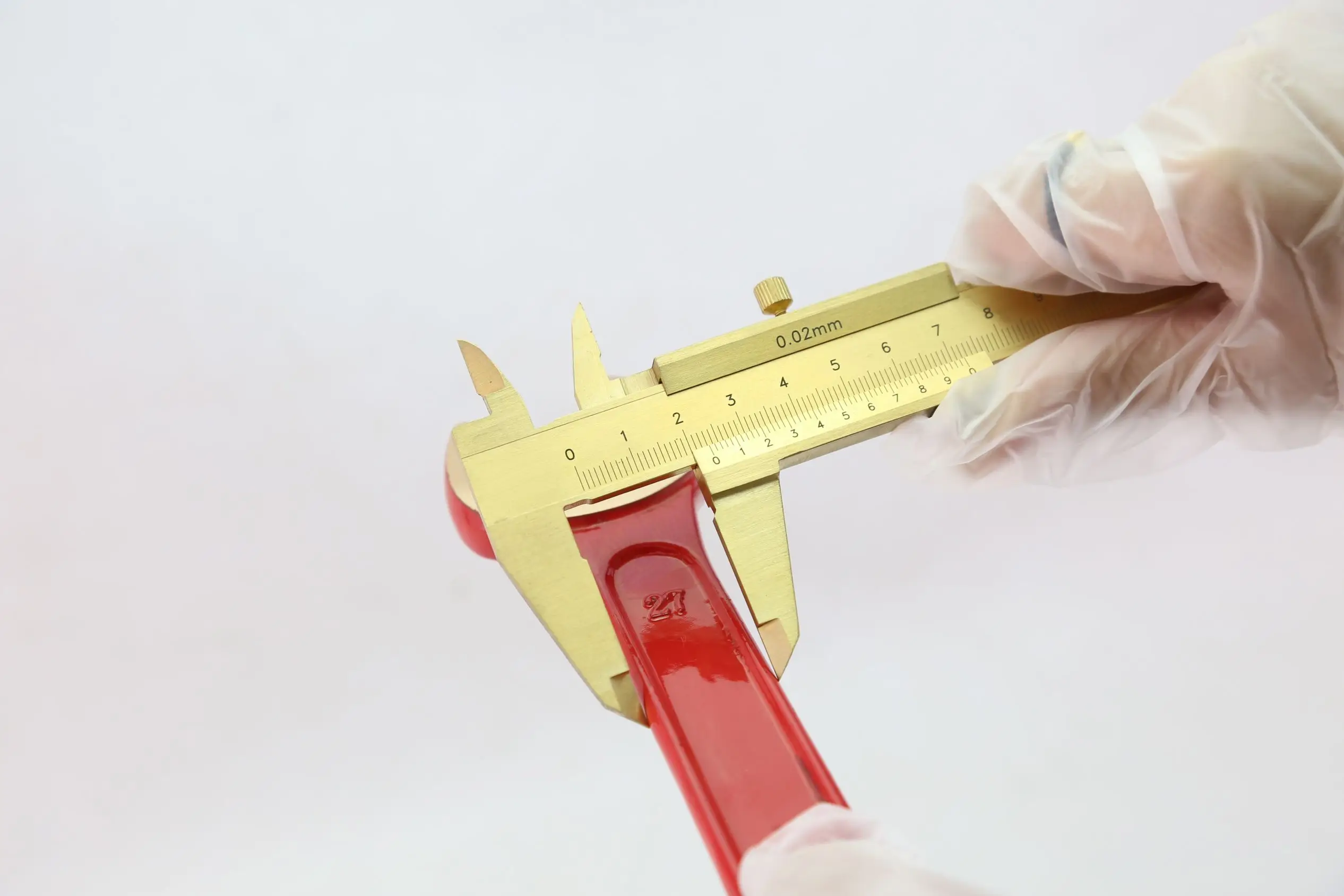 Brass Anti-static Non-sparking Anti Magnetic Vernier Caliper With Fine-tuning 0mm-150mm Measurement Tools