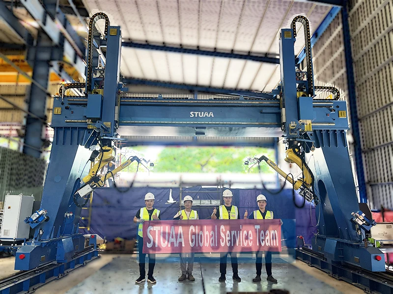 large structure offline programming  Robot Arm | Integrated Robotic Solutions