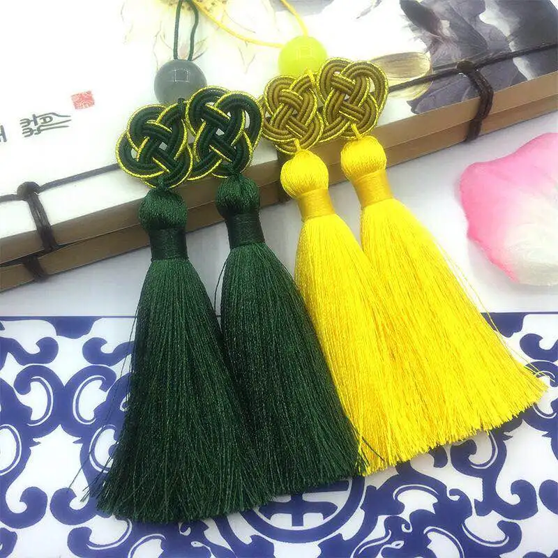  Silk Tassels Jewelry accessories findings Tassel Fringe earrings