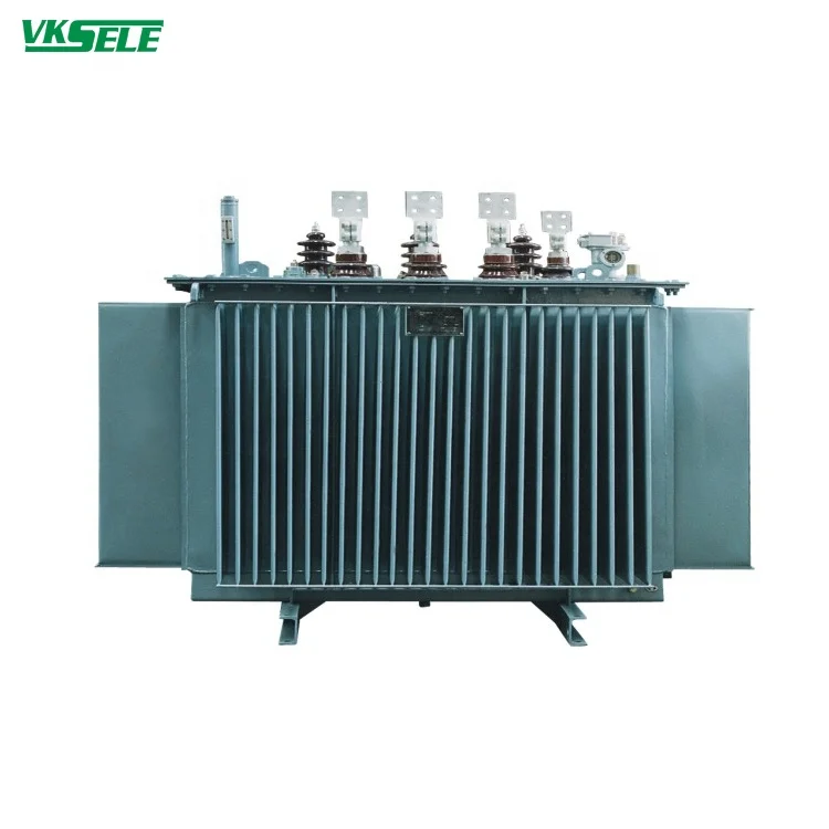 Customize S9 10KV 30-2500kva Three-phase oil-immersed non-excitation voltage regulating fully sealed distribution transformer