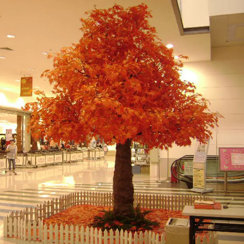 waterproof Artificial led christmas light maple trees for outdoor park street