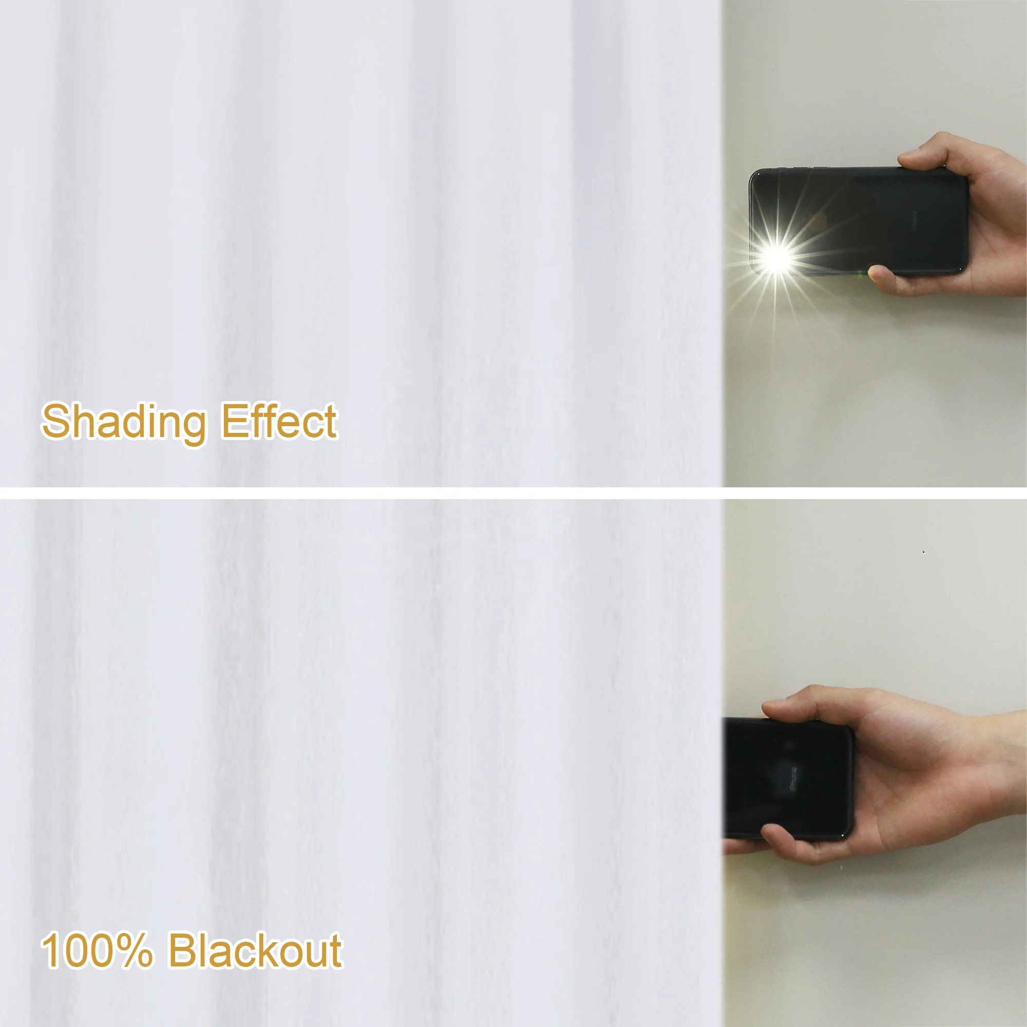 100% Blackout Window Curtain Panels, Heat and Full Light Blocking Drapes for Nursery, 84 inches Drop Thermal Insulated Draperies
