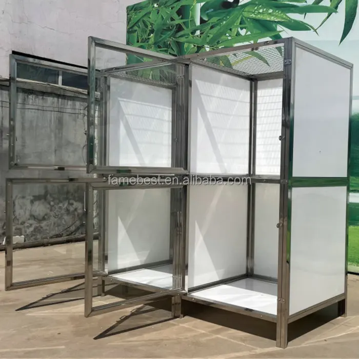 Dog Kennel Roof Shelter Stainless Steel Full Stall Dog,Dog Kennel Glass Door,Commercial Kennel