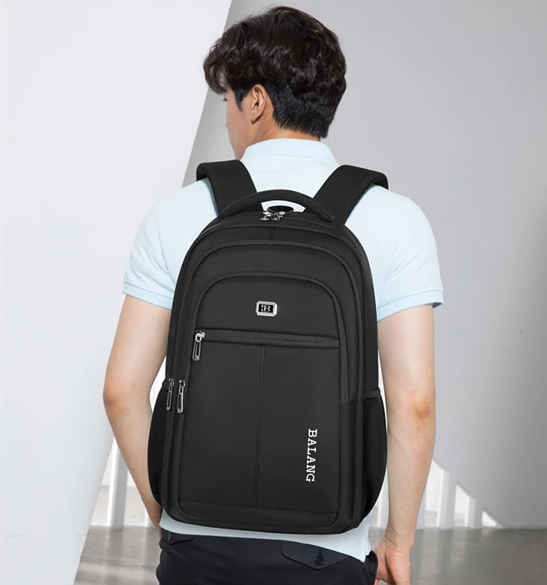 YIWU Cheap price Fashion design men backpack waterproof Nylon with USB laptop backpack smart school bag for  kids