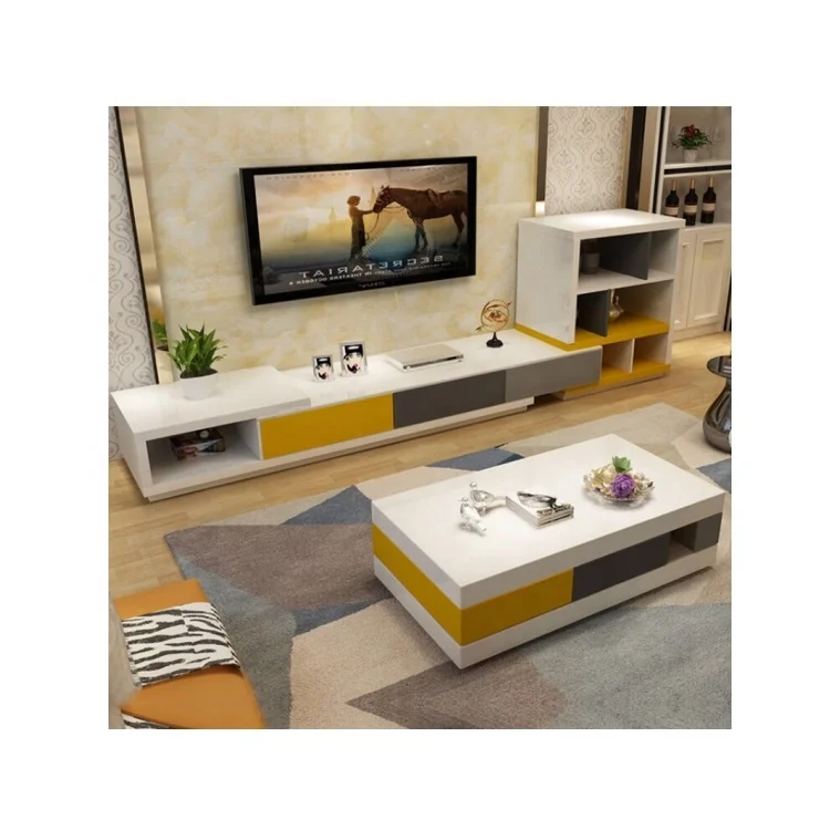 Плавающий настенный деревянный роскошный современный журнальный столик шкаф для телевизора подставки гостиной мебель