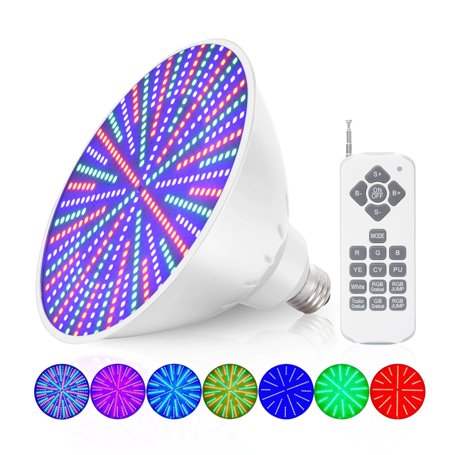 40 Вт RGB лампы для бассейна светодиодные E27 Dmx погружные подводные