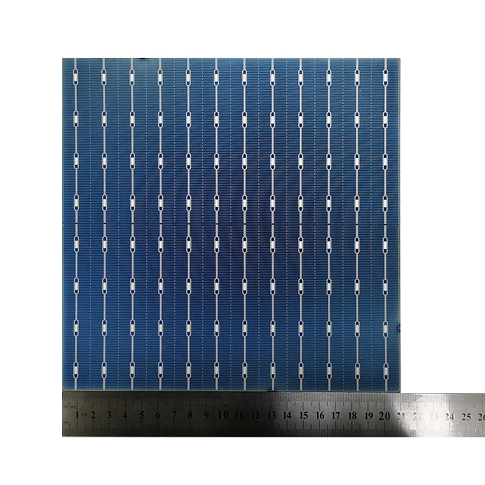 TOPCON Monocrystalline Bifacial PERC Solar Cell 12BB,Average efficiency