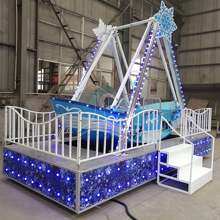 Hot selling playland 12 seats mini pirate ship ride children games outdoor small Factory price