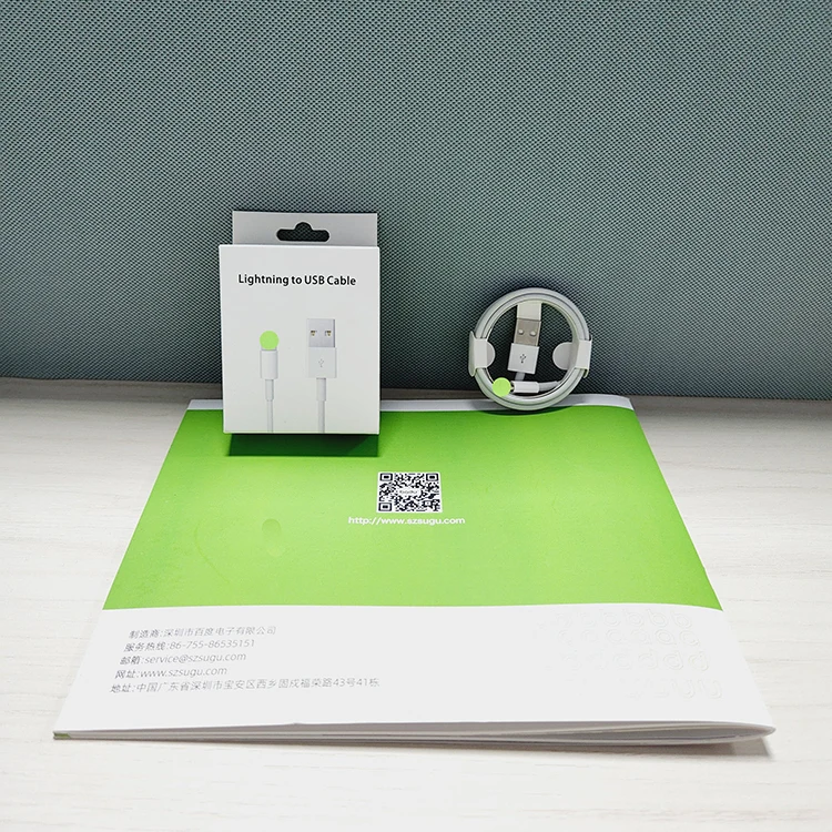 Wholesale 3ft 6ft 10ft Phone Charger Cable Fast Charging and Syncing Long Cord USB Fast Data Cable White