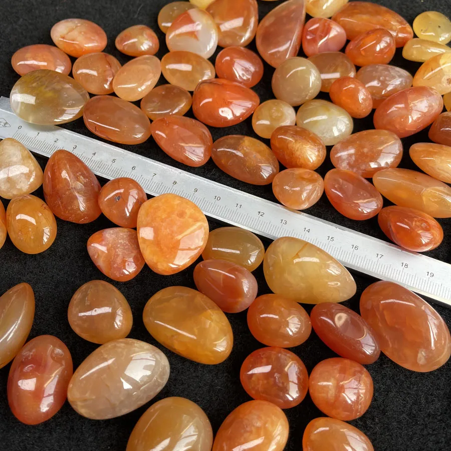Wholesale Natural Red Carnelian Tumbled Stones for Healing Stones Home Decoration