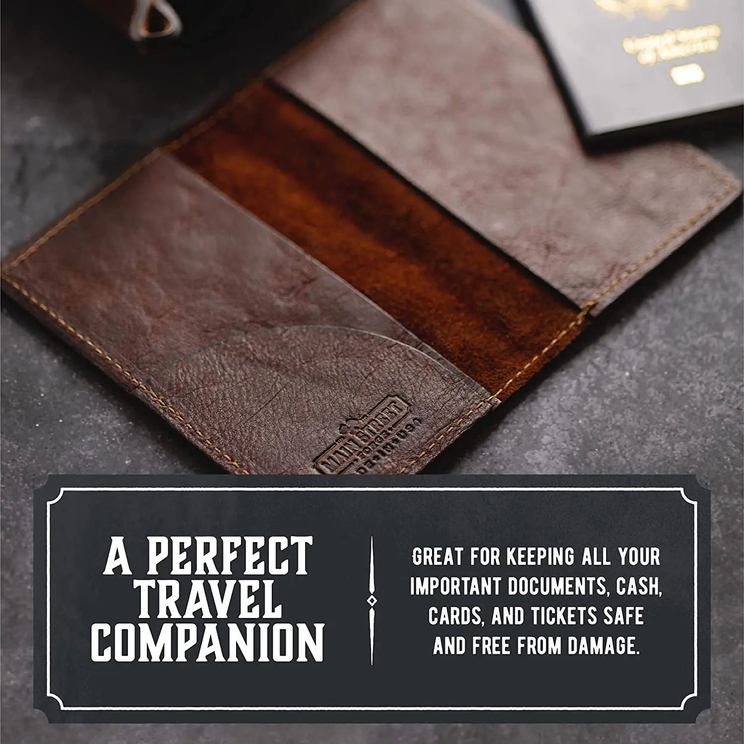 Men or Women Mini Wallets real Leather Brown Gift Wallet Business Card collect passport Holder