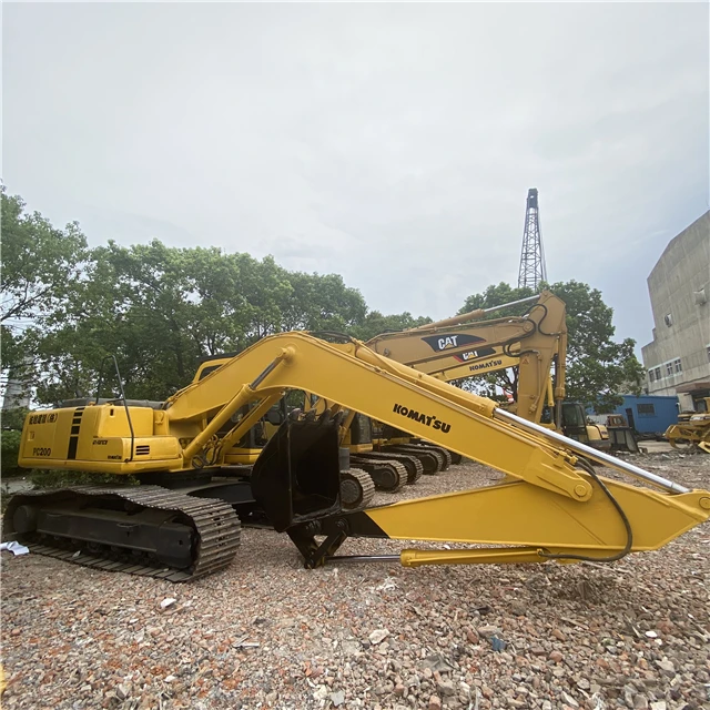 Горячая Распродажа! Подержанный оригинальный PC200-6e Komatsu/PC200-6 экскаватор. Япония использовала PC200-7 экскаватор для продажи
