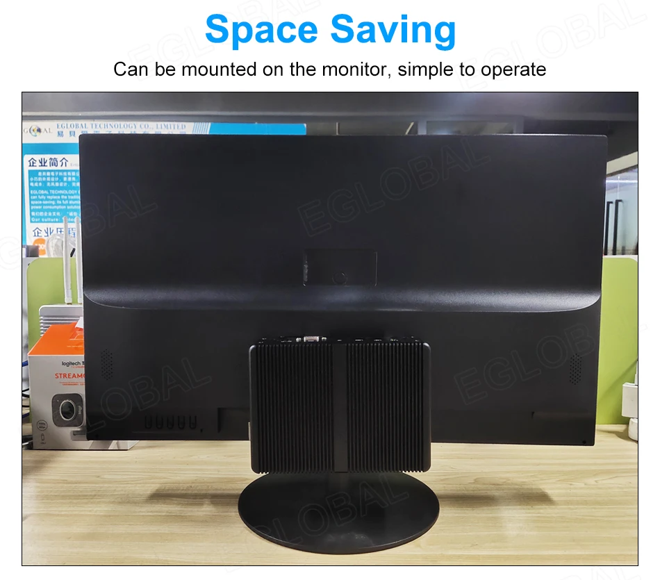 CLYTTE Hot Cheap Mini Computer With Celero N 2955U I5 4200U Dual LAN Dual RS232 COM 4xUSB VGA HD-MI WIN10/Lunix Fanless Mini PC