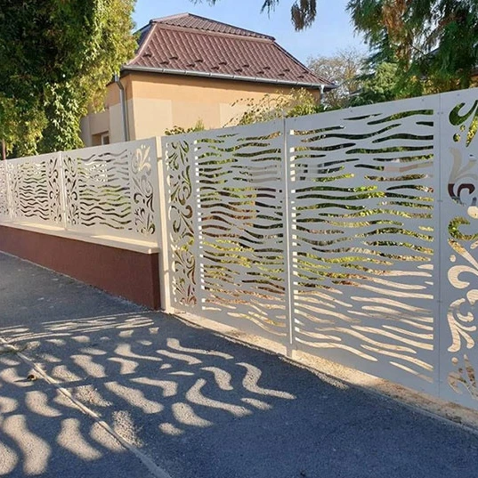 Modern Outdoor Courtyard Garden Lowes Room Partition Room Divider White 4 Panel