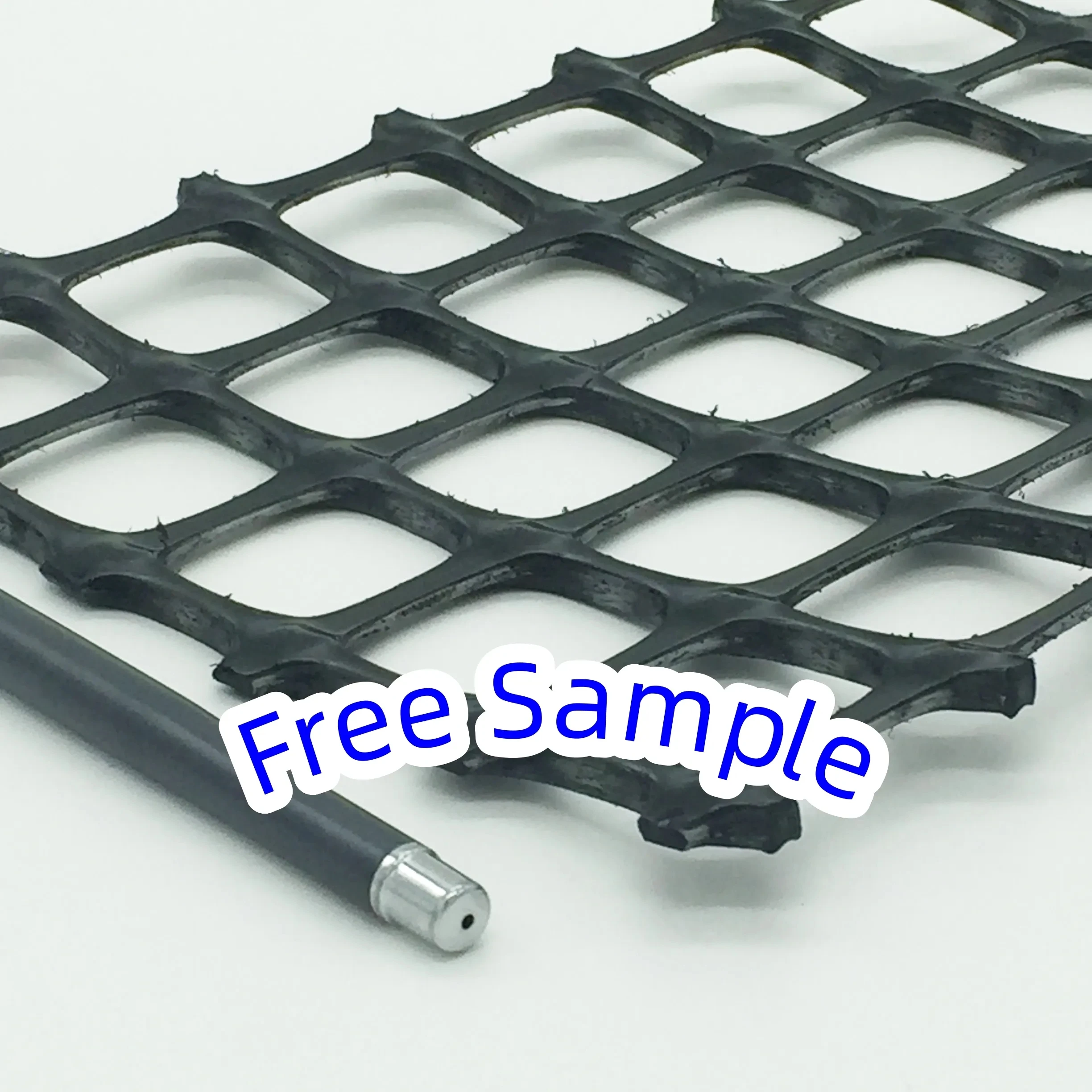 Factory Price Wholesale Plastic Geogrid Geo Mesh For Road Construction