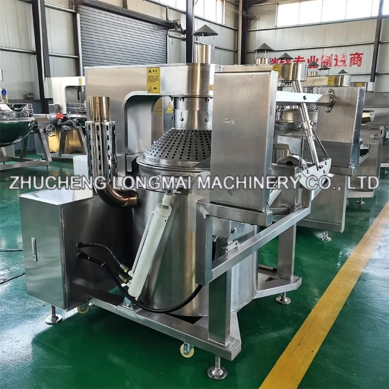 Gas Heating Popcorn Making Machine With Stir
