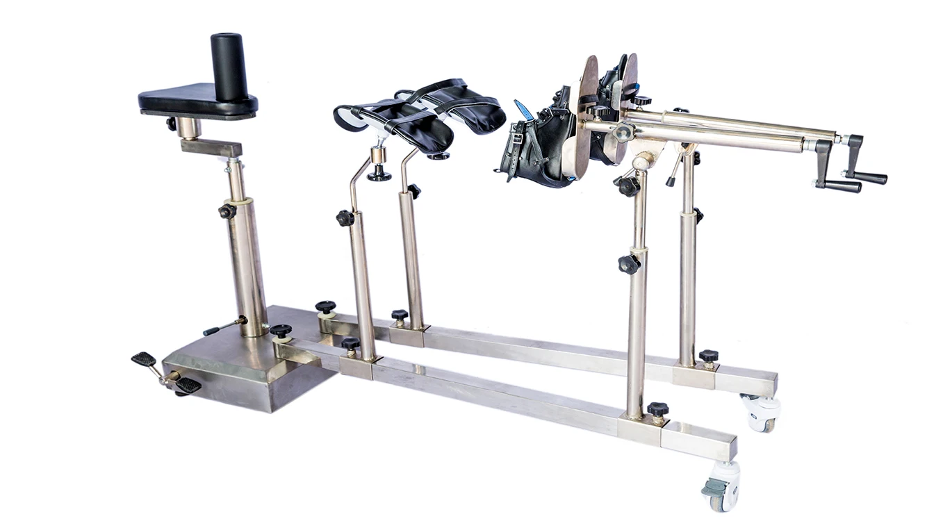 Cheap Medical Equipment Orthopedic Extension Table/steel Orthopaedic Traction Frame Operating Table Price