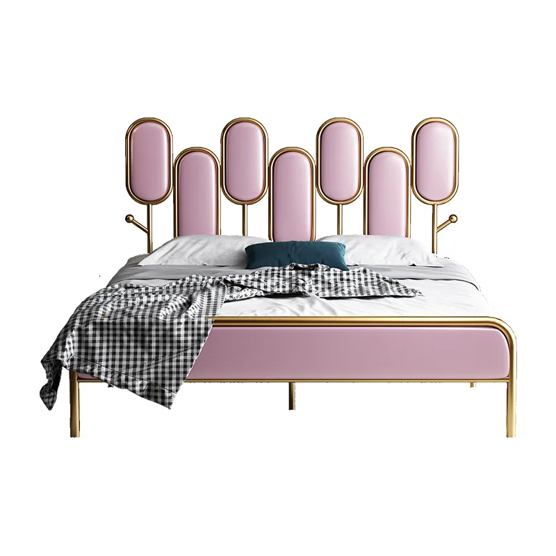 Bedroom Furniture Cheap Wrought Iron Beds Metal Bed Kids Adult