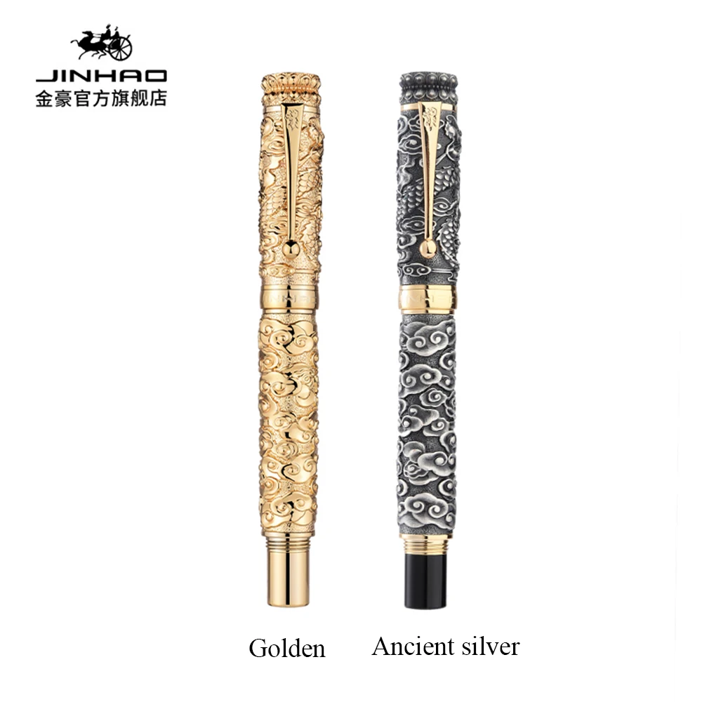 Brand Crystal Office Business Men Signature Pen Jinhao Ink Roller Ball Pen