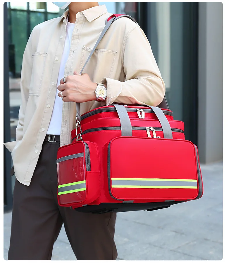 Waterproof Oxford First  Kit  Emergency Kit Emergency Backpack Rescue  Trauma First Aid Kit