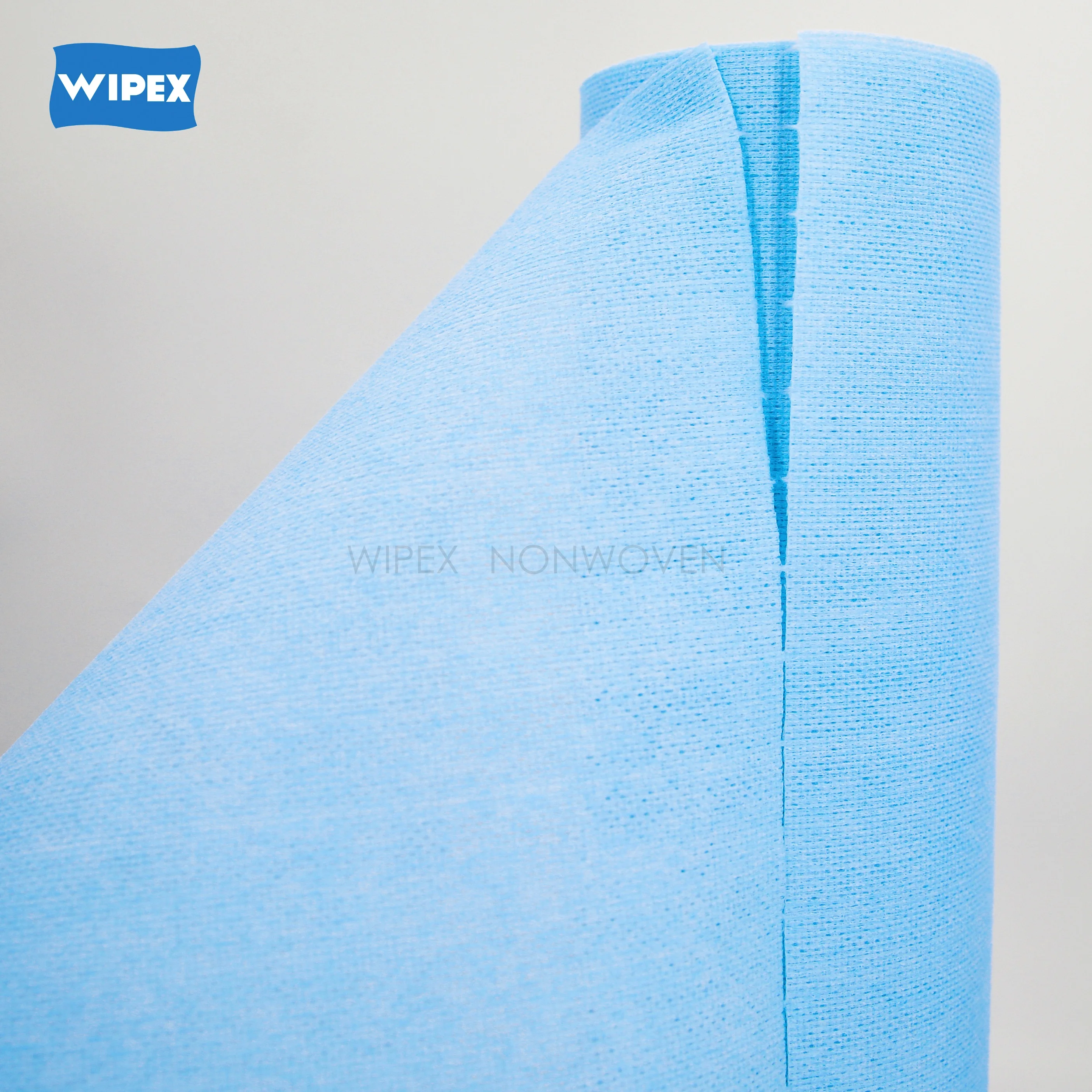 Manufacturer Disposable Industrial Wiping Rags Non Woven Portable High Strength Wiping Roll