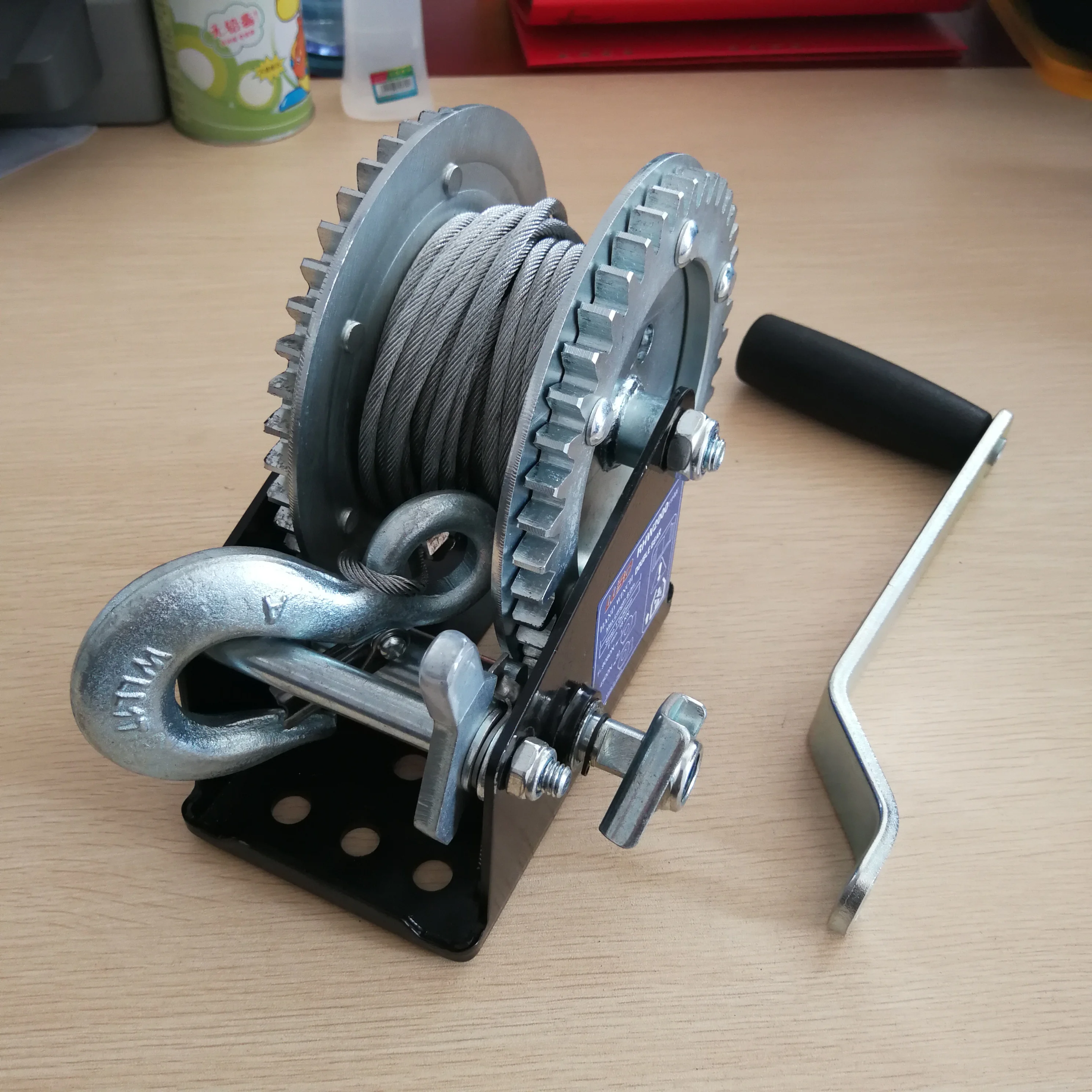 wire rope  winch  steel wire rope coiling winch