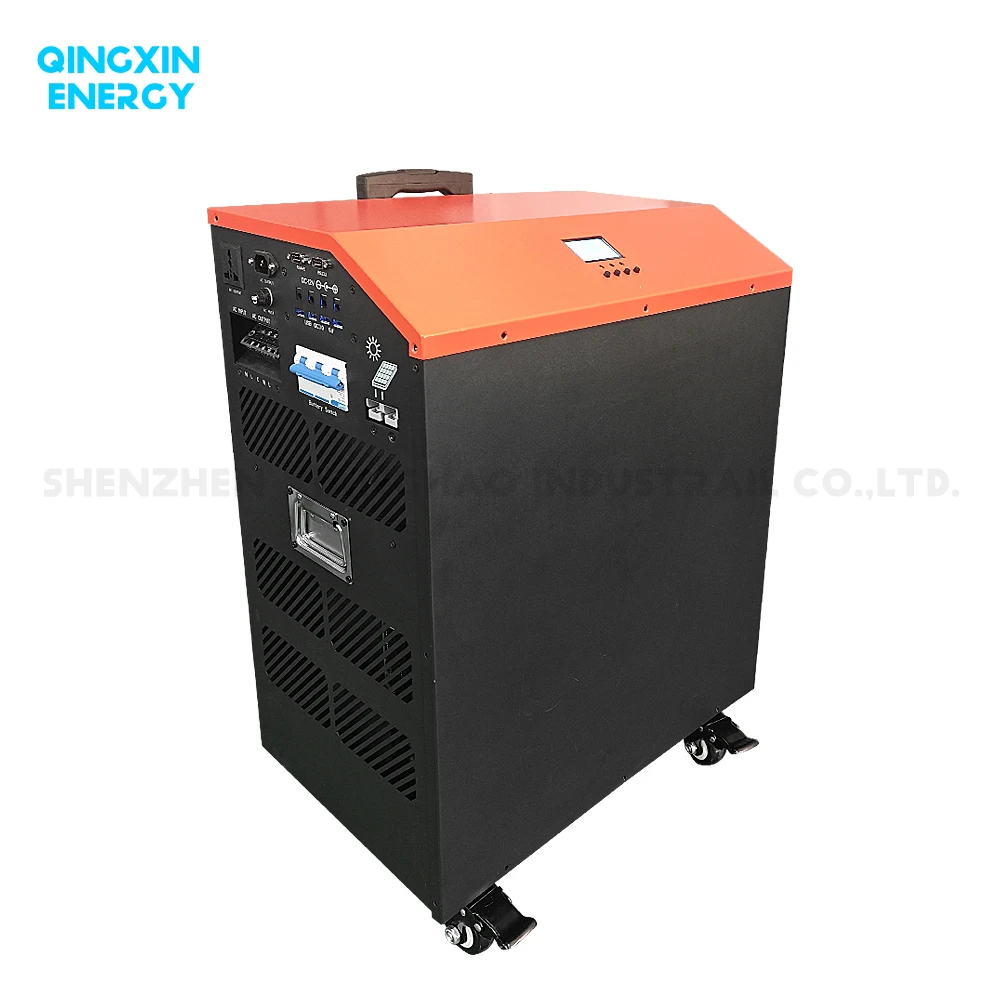 Pull rod type 10KW Inverter 48V Integrated Battery Pack 48V 5KW Solar Hybrid Inverter Output For Solar Power System