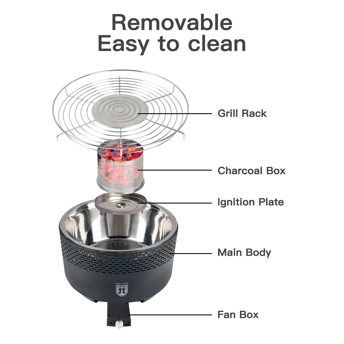 Fire portable carbone mini grill bbq outdoor meat korean bbq roaster grill portable grill