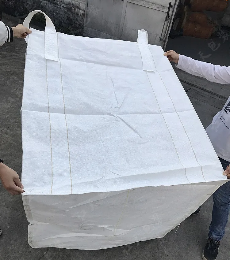Heavy Duty Waterproof Jumbo Agriculture 1000kg Top Spout Bottom Flat Tonne Big Bag