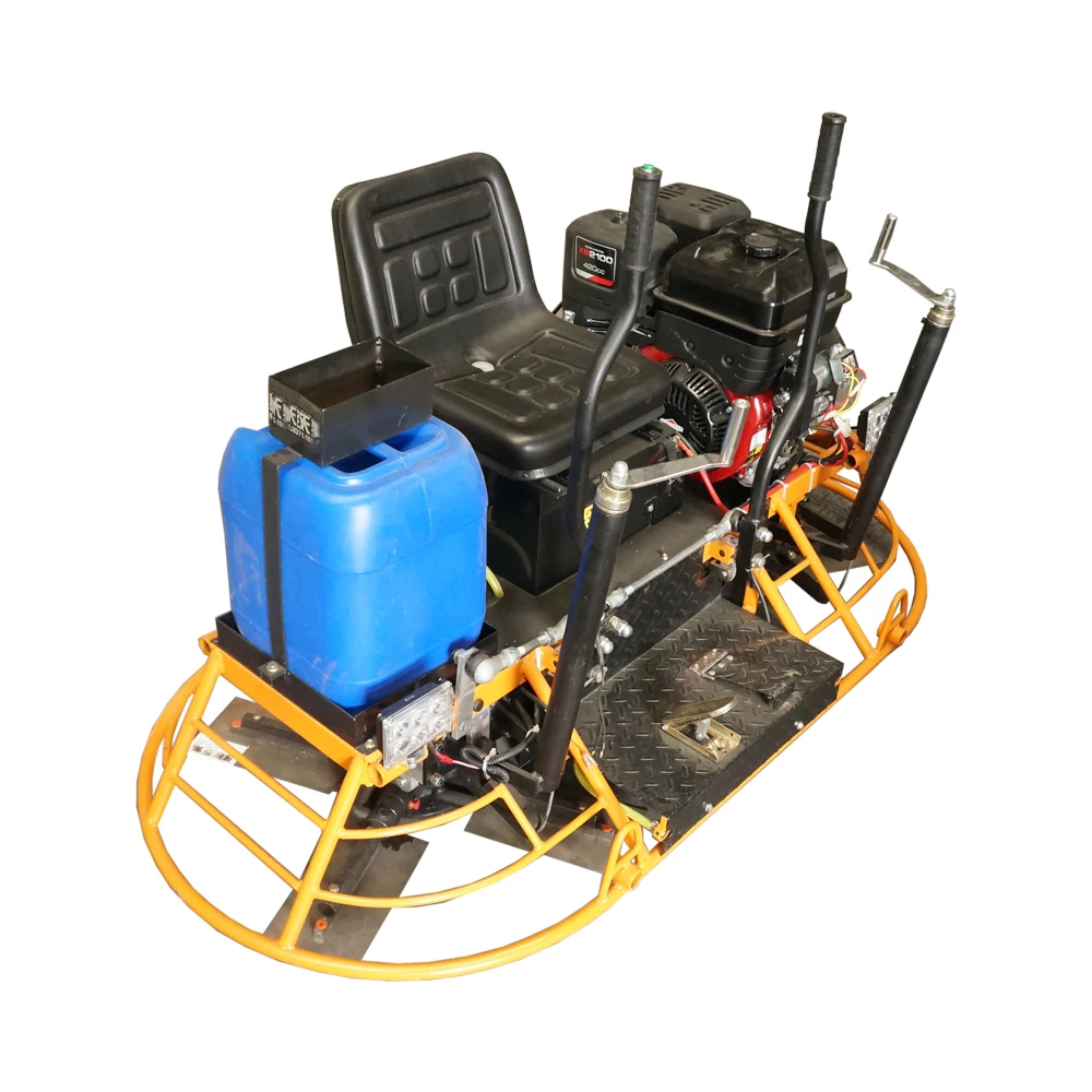 JM80B concrete polishing helicopter ride on power trowel used for sale