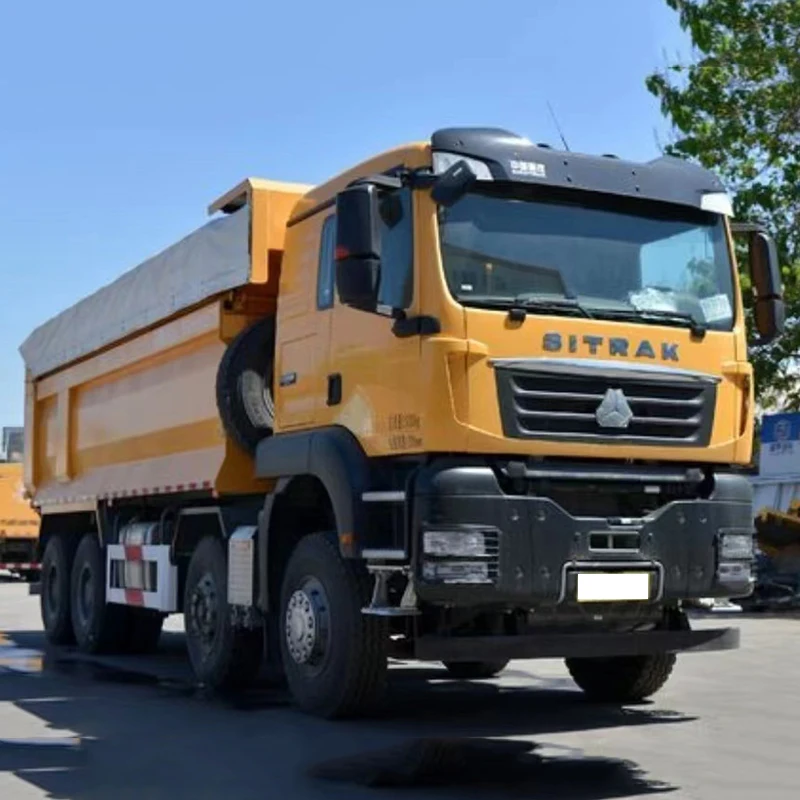 Used Sinotruk Howo 8X4 Sitrak C6G G5 Right Hand Drive Dump Truck for Sale