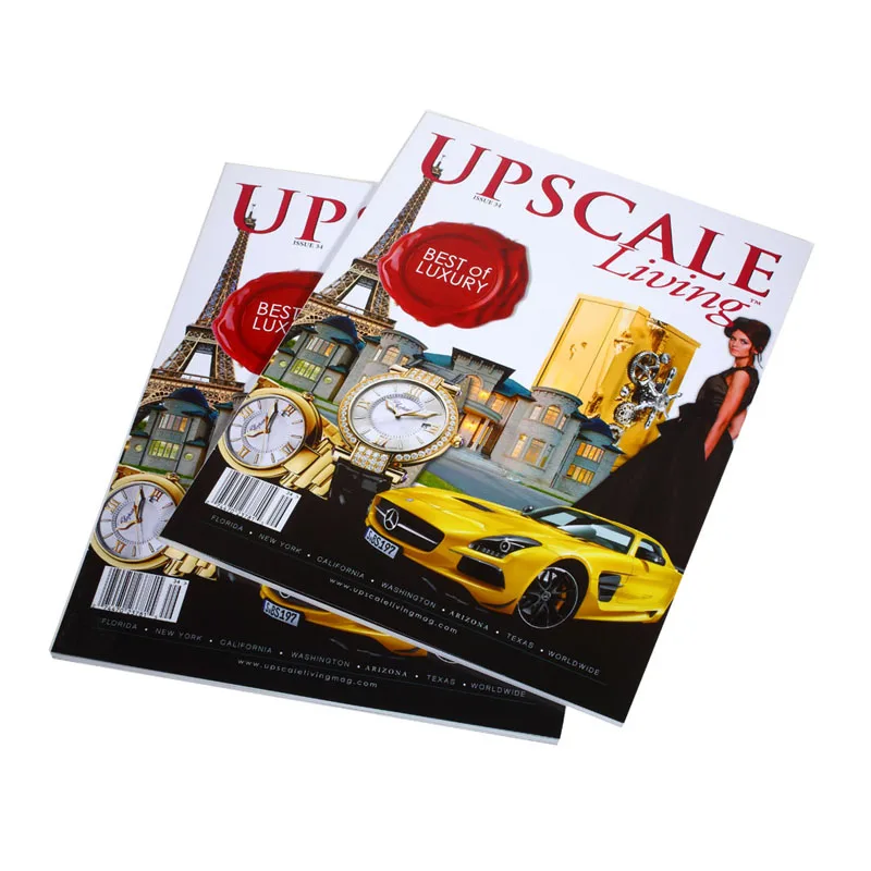 2023 Custom print graphic design printing services book booklets magazine catalog printing personalise catalogue