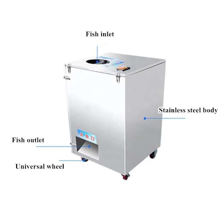 Машина для удаления рыбы из нержавеющей стали, машина для удаления чешуи