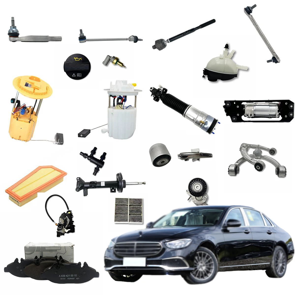 Guangzhou High Quality auto accessories for mercedes benz BMW car parts wholesale price