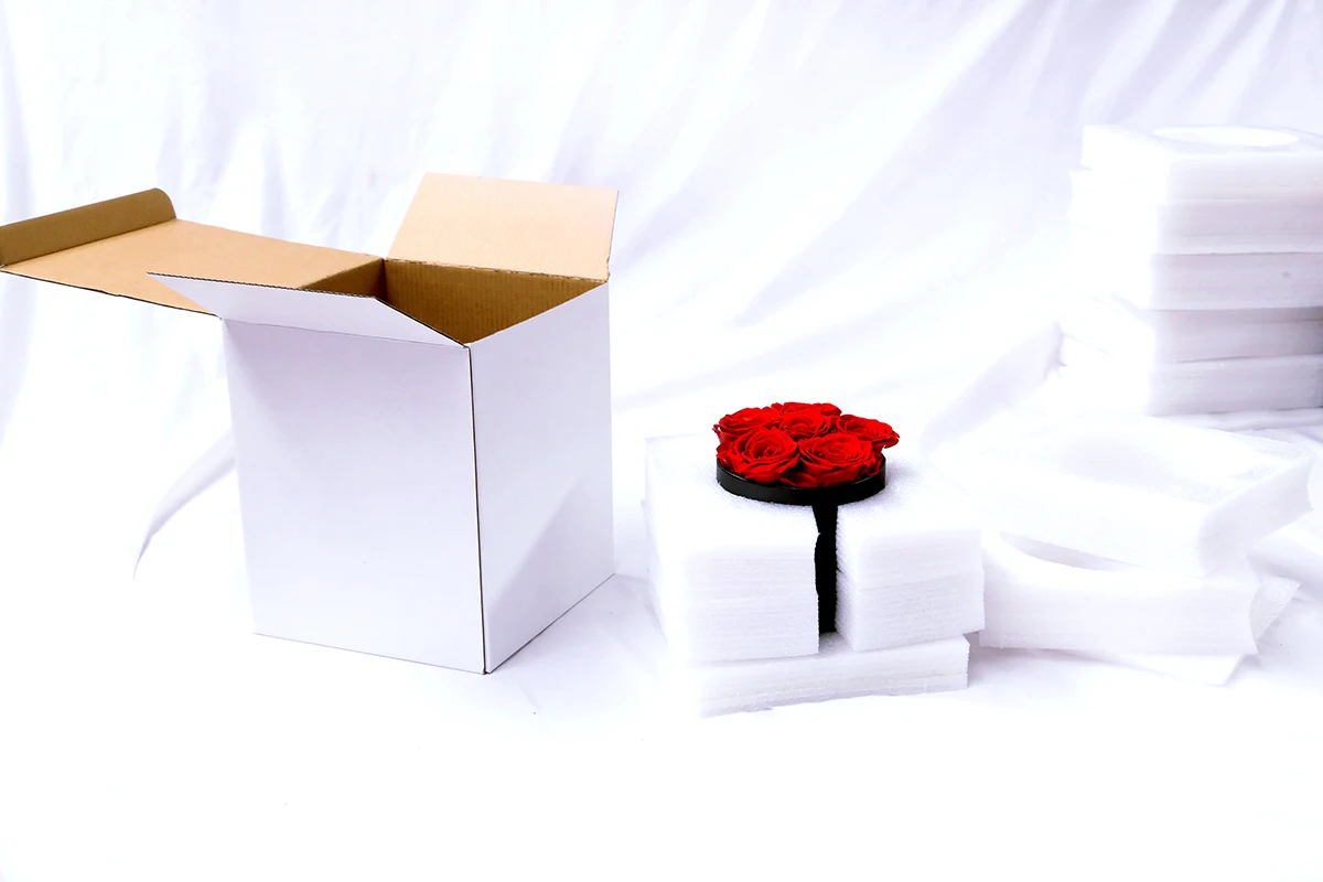  Новый реальный вечный Цветок Купол Caja Para Rosas Infinite Rosen неувядающий сохраняющий вечные
