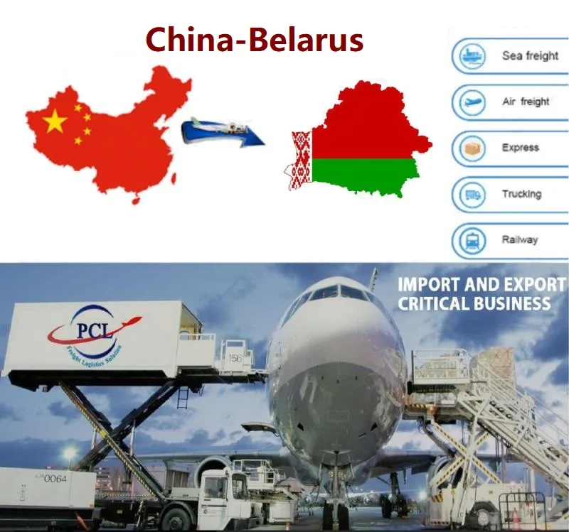 Honest and happy air freight  rates from China to Belarus Minsk airport