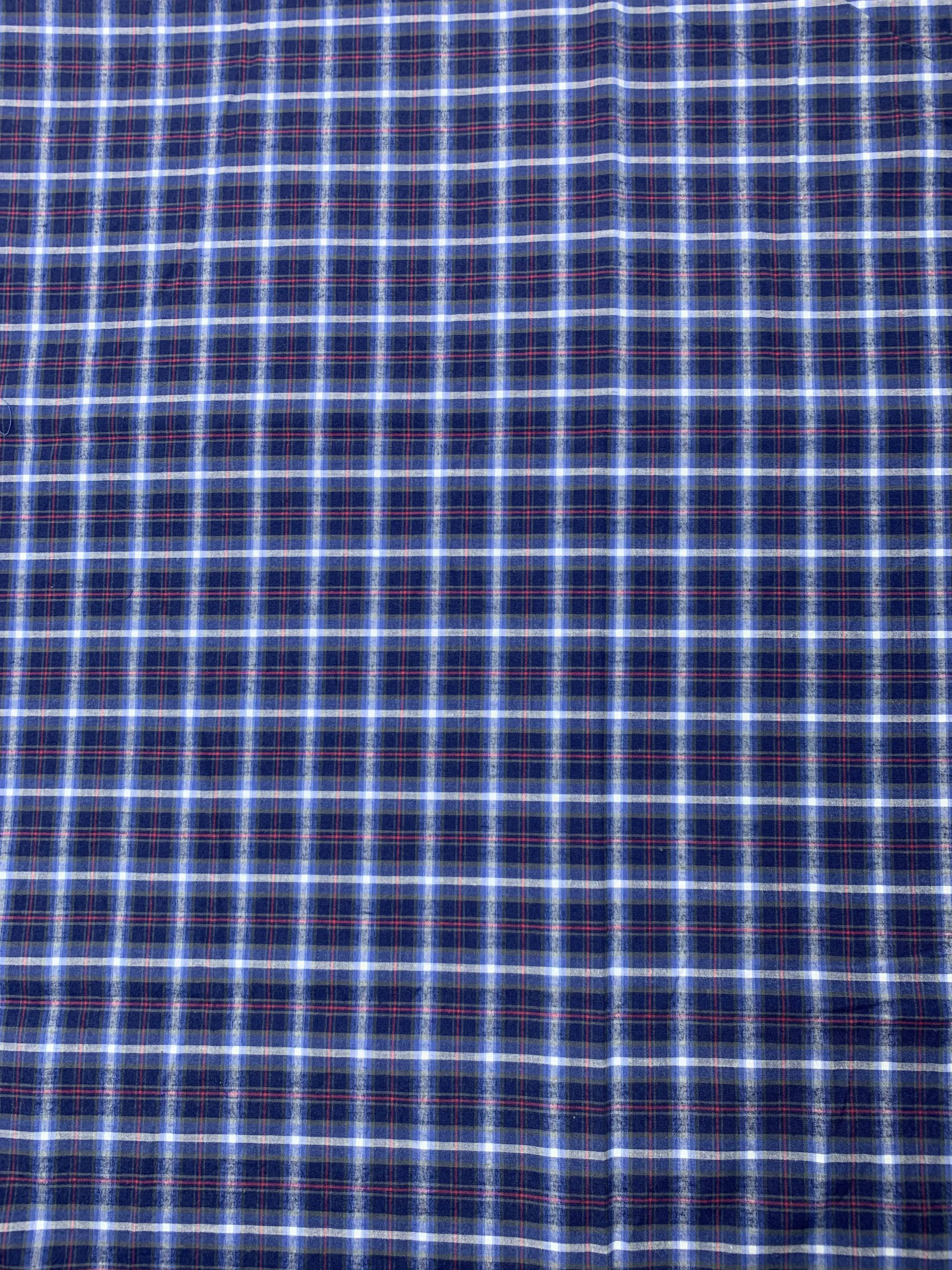 Chinese popular custom 60%polyester 40% cotton yarn dyed check fleece woven  fabric for skirts shirt school uniform for shirt