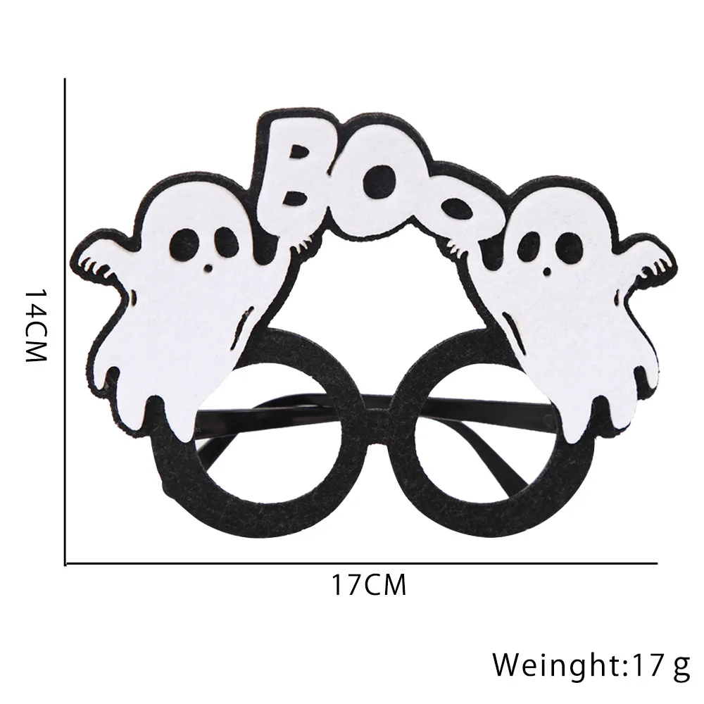 Amazon Hot Selling Halloween Ghost Spider Props Decoration Glasses Children Dress Up Funny Glasses Party Festival Glass