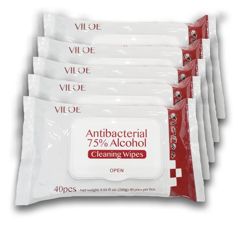 
MSDS customized 75% alcohol wipes antibacterial wipes kill germs disinfectant wipes for personal care and household 