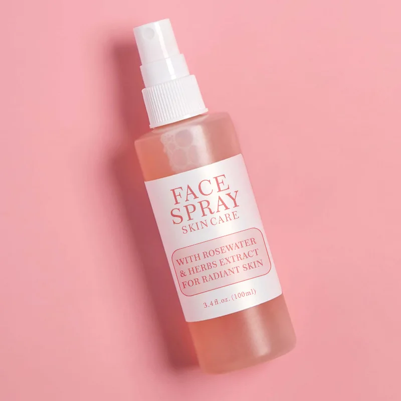 Facial Spray with Aloe, Herbs and Rose Water for All Skin Types, Face Mist that Hydrates, Rejuvenates & Clarifies
