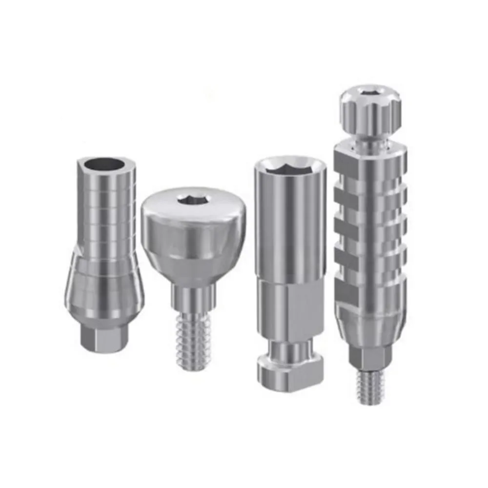 CNC совместимые с индивидуальным заказом осевые винты центральные Зубные имплантаты альтернативные позиционирующие обычные мини