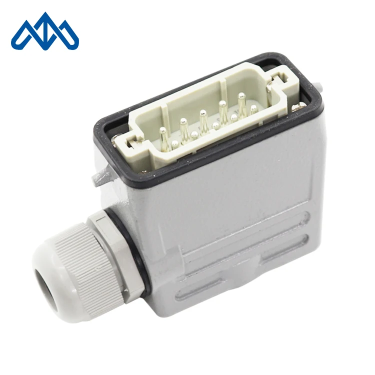 10 16 24 32 pin heavy duty socket connector heavy duty wire connector