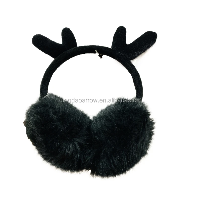 Creative fox girls warmers plush winter windproof earmuff for kids Winter Earmuffs