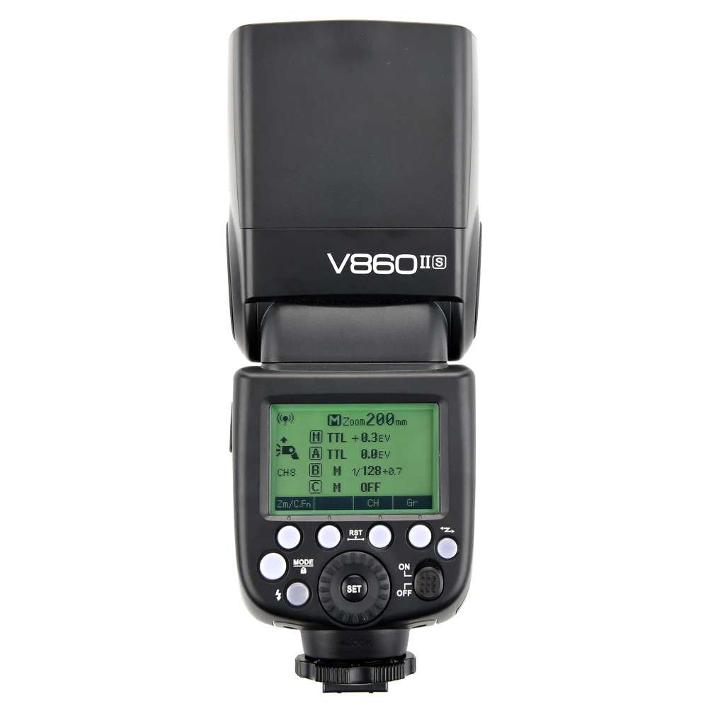 Godox Вспышка Ving V860IIS 2,4G GN60 TTL HSS 1/8000s литий-ионная батарея для Камеры Вспышка Speedlite для камеры Sony